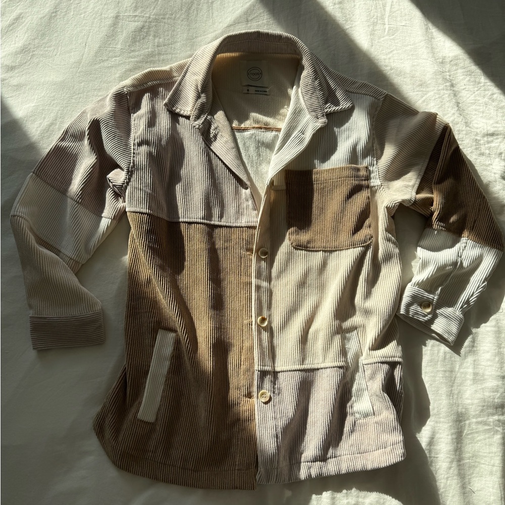 Stoosh Cream Corduroy Jacket
